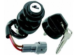 Contacto con llave para Yamaha YFA125 Breeze 02-04, YFM350 Bruin 04-06, YFM350 Grizzly 07-13, YFM350 Warrior 02-04, YFM350 Wolverine 06-08, YFM660 01-05, YFM700 06-08