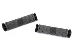 Puños Quad/Atv "Full Diamond" Gris-Negro EMGO