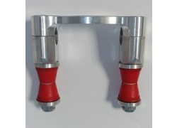 Torretas "Racing" 22mm. con silenblocs LEAGER`S