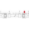 Kit soporte y cruceta parte trasera del cardan delantero Polaris 500 Worker 99-01, 500 Xplorer 1997, 600 Sportsman 03-05, 700 Sportsman 02-07, 800 Sportsman EFI 05-07, 800 Sportsman EFI HO 2008