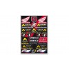 Hoja de adhesivos Honda Gariboldi 5076G BLACKBIRD