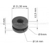 Silentblocks guardabarros trasero Honda TRX300 FW 92-95, TRX300 92-95, TRX400 FW 1995, TRX450 ER 06-07