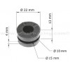 Silentblocks filtro de aire Honda TRX350 FE 00-06, TRX350 FM 00-04, TRX350 TE 00-06, TRX350 TM 00-06