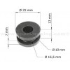 Silentblocks deposito gasolina Honda TRX450 FE 02-04, TRX450 FM 02-04, TRX450 S 98-01, TRX500 FA 05-08, TRX500 FE 05-08