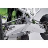Protectores para trapecios "Fat Series" DG instalados en el Kawasaki KFX700