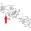 Junta de carter central Kymco KXR250 04-07 (