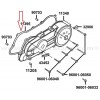 Junta tapa variador Kymco MXU50 06-07, MXU50 SR 06-07, Maxxer 50 03-07
