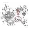 Termostato de agua Honda TRX450 R 04-06, TRX450 ER 06-09