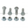 Kit 4 tornillos y 4 tuercas cruceta rueda trasera Yamaha YFM125 Raptor 11-13, YFM250 Raptor 08-13, YFM350 Raptor 07-13, YFZ450 04-13, YFZ450R 09-18, YFZ450X 10-11, YFM700 Raptor 06-18