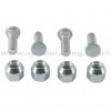 Kit 4 tornillos y 4 tuercas cruceta rueda delantera Yamaha YFM550 Grizzly 09-14, YFM550 Grizzly EPS 09-14, YFM700 Grizzly 07-16, YFM700 Grizzly EPS 08-16, YFM700 Grizzly EPS Graphite 2018
