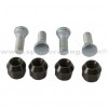 Kit 4 tornillos y 4 tuercas cruceta rueda trasera Yamaha YFM660 Grizzly 02-08