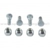 Kit 4 tornillos y 4 tuercas cruceta rueda delantera Arctic Cat DVX400 04-08