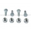 Kit 4 tornillos y 4 tuercas cruceta rueda delantera Kawasaki KFX400 03-06 