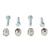 Kit 4 tornillos y 4 tuercas cruceta rueda delantera Honda TRX500 FA 01-04, TRX500 FGA 2004, TRX650 Rincon 03-05