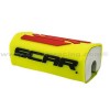 Protector manillar de 28mm "FatBar" 3D O2 SCAR Amarillo Fluor