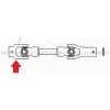 Kit soporte y cruceta parte delantera del cardan trasero Polaris 700 Ranger 4x4 LE 2007, 700 Sportsman 02-07, 800 Ranger 10-15, 800 Ranger 6x6 EFI 10-11, 800 Sportsman EFI 05-07, 800 Sportsman EFI 10-14, 800 Sportsman EFI HO 2008