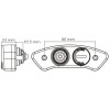 Velocímetro marcador universal DB EX-02 KOSO
