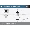 Bombilla halógena HS1 12V. 35/35W Suzuki LT-A750 King Quad 4x4 08-10, LT-A750 King Quad 4x4 Power steering 09-16