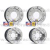 Combo 4 llantas reforzadas "Ultimate" con "Beadlocks" DOUGLAS WHEEL Honda TRX250 R 86-89, TRX250 EX 86-17, TRX300 EX 93-17, TRX400 EX 99-14, TRX450 R 04-14 