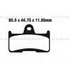 Pastillas de freno trasero Sinterizadas CF MOTO Rancher CF500-3 10-12, Terracros CF500-3 10-12, Terracros CF625-3 Z6 11-13, UFoce CF800-2 12-15, ZForce CF800-2 EX 13-14, CF800-3 Tracker 2013, UForce 800 2014