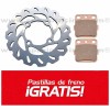 Disco de freno trasero + REGALO de 1 juegos de pastillas de freno Sinterizadas Kawasaki KFX450R 08-14