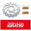 Disco de freno trasero + REGALO de 1 juegos de pastillas de freno Sinterizadas Yamaha YFZ450 06-23, YFZ450R 09-16
