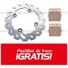 Disco de freno trasero + REGALO de 1 juegos de pastillas de freno Sinterizadas Honda TRX400 EX 99-08, TRX400 X 09-14