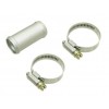Tubo de unión recto de aluminio Ø19mm./largo 43mm. para manguitos de radiador