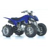 Detalle de las llantas SS112 Sport Chrome ITP montadoas en un Yamaha.