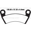 Pastillas de freno trasero Sinterizadas Polaris 900 Ranger Crew SP 2017, RZR1000 64 XP (4) 21-22, RZR1000 RS1 EPS 18-22, RZR1000 XP/XP MD/XP Tractor 14-22, RZR1000 XP/XP (4) 16-22