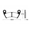 Pastillas de freno delantero Sinterizadas Polaris RZR800 (4) 10-14, 900 Ranger 4x4 Diesel 2010 , 900 Ranger Diesel /XP Ranger 11-14, Ranger EV 10-14, 1000 General EPS 16-18