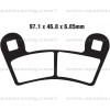 Pastillas de freno trasero Sinterizadas Polaris RZR900 (4) 17-18, RZR900 (50,60 Inch.) 15-20, RZR900 Base/Trail S 20-22, RZR900 XP (4) 12-14, RZR1000 (60 Inch.) 16-21, RZR1000 Trail S 20-22, RZR1000 Turbo R 21-22