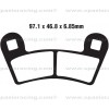Pastillas de freno trasero Sinterizadas Polaris 1000 General EPS 16-22, 1000 General (4) XP 20-21, 1000 General XP (4) Deluxe/Sport 21-22, 1000 Ranger S4 19-21, 1000 Ranger Crew XP PS/Full Size 19-22, 1000 Scrambler XP S (55 inch.) 20-2