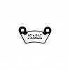 Pastillas de freno trasero Sinterizadas Polaris 700 Ranger 4x4/6x6/XP 06-10, 700 Ranger 6x6 EFI 06-10, 700 Ranger EFI 6x4/XP 4x4 08-10, 700 Ranger XP 4x4 2006