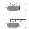Pastillas de freno trasero Sinterizadas Yamaha YFM400 Big Bear 4WD 05-06, YFM400 Grizzly 07-08