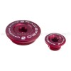 Tapones motor Rojo RACEPRO Arctic Cat DVX400 03-08, Kawasaki KFX400 03-06, Suzuki LT-Z400 03-08