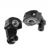 Torretas universales (22mm.) para elevar el manillar (22mm/28mm.) Negras