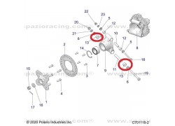 Kit 4 casquillos suspensión Polaris RZR900 16-20, RZR900 (4) 16-18, 1000 General EPS 16-21, 1000 General DLX 16-21, 1000 Scrambler XP 2021, 1000 Sportsman XP 2021