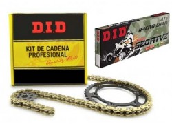 Kit de transmisión con cadena reforzada con retenes 520ATV2 DID Can Am DS450 08-09