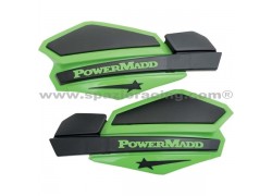 Paramanos abierto "Star Series" Verde-Negro POWERMADD
