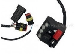 Mando derecho de luces con testigos Yamaha YFM125 Grizzly 05-13, YFM450 Grizzly 06-10, YFM450 Kodiak 03-05